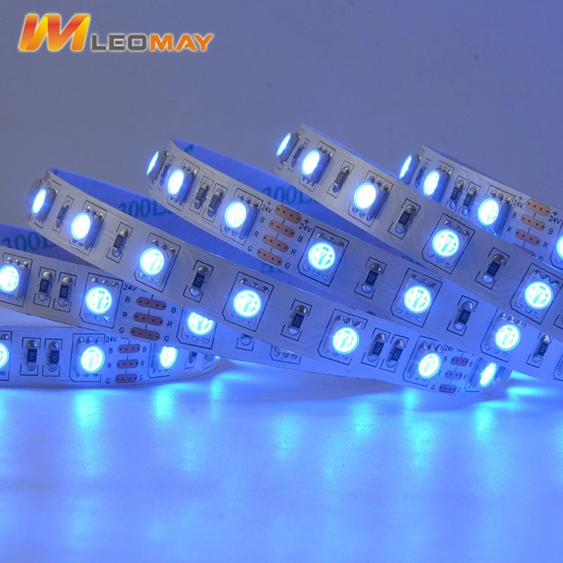14.4W SMD5050 Water-Resistant 60LEDs/m LED Flexible RGB LED Strip Light