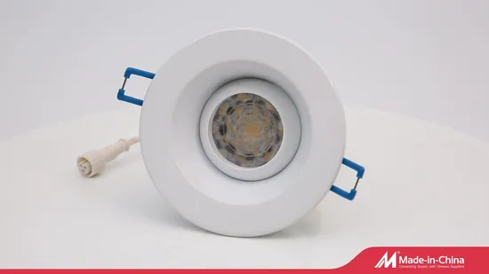 Beam Angle Adjustable Factory Price 2025 New LED Recessed Round White Black Color 5CCT Down Light Ceiling Light for Indoor Light