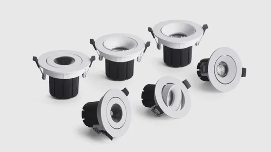 COB Recessed LED Spot Light Wide Beam Ceiling Lamp Downlight 
