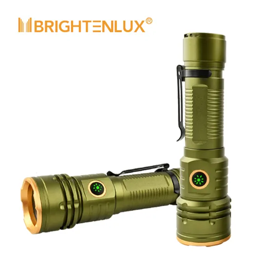 Brightenlux Wholesale RoHS Rechargeable LED Flashlight 3 Xte LED 2000 Lumen Torch Light 