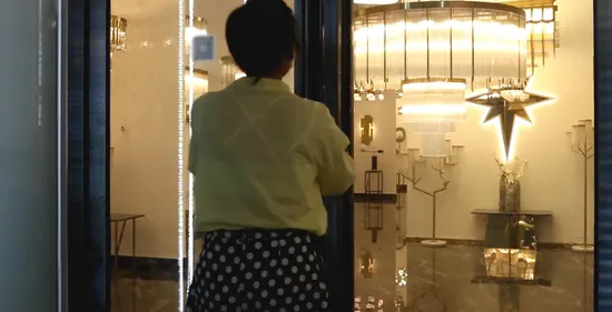 Modern Style Indoor Decoration Lighting Luxury Large Engineering Chandelier 