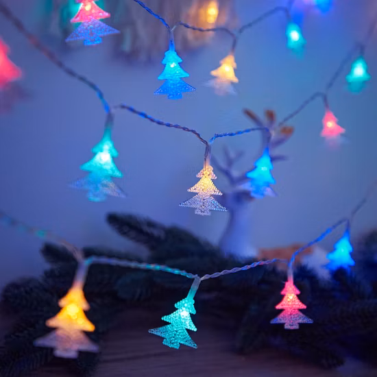 Factory Outdoor Christmas Flashing LED String Lighting for Xmas Commercial Building Holiday Festive House Palm Tree Wedding Decoration