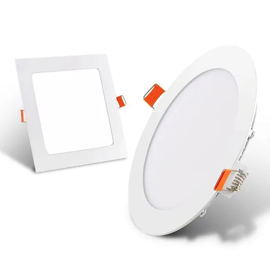 Aluminum Round Square LED Panel Light Surface Mounted AC85