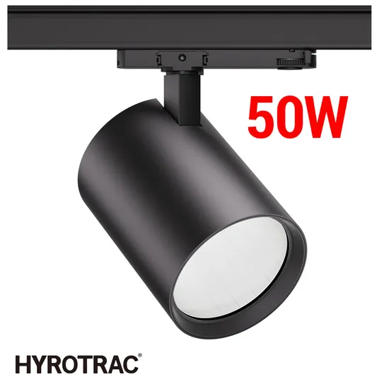 50W Commerical Lighting Fixtures, LED Track Light Spotlight for Supermarket and Hotel 