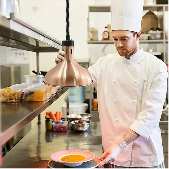 Food Buffet Catering Telescopic Insulation Lamp Hanging Food Supermarket Dry Goods Moisture