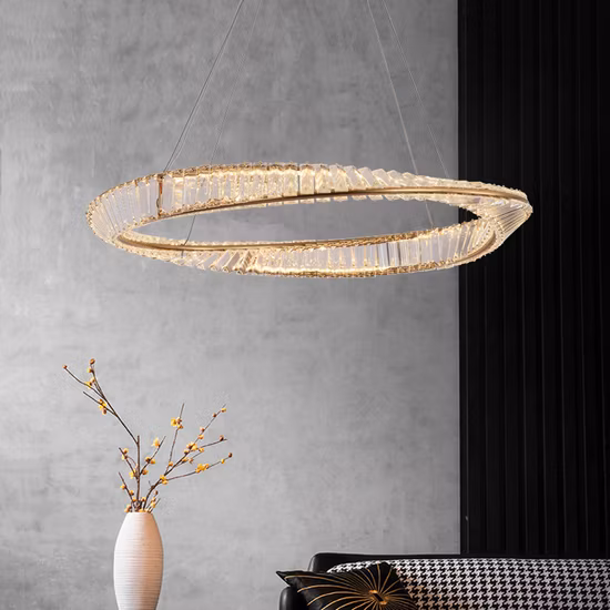 Konig Lighting Chandeliers Factory European Contemporary Living Hotel Ceiling Pendant LED Luxury Home Decorating Modern Indoor Crystal Chandelier Lighting