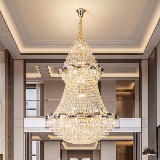 Modern LED Decoration Lighting Tree Haning Simple Hotal Big Chandelier