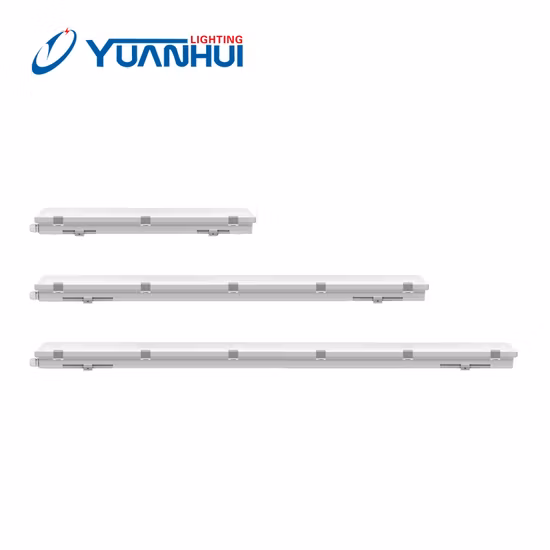 Hot Selling LED IP66 Waterproof 0.6m 1.2m 1.5m Linear Vapor Tight LED Tunnel Tri
